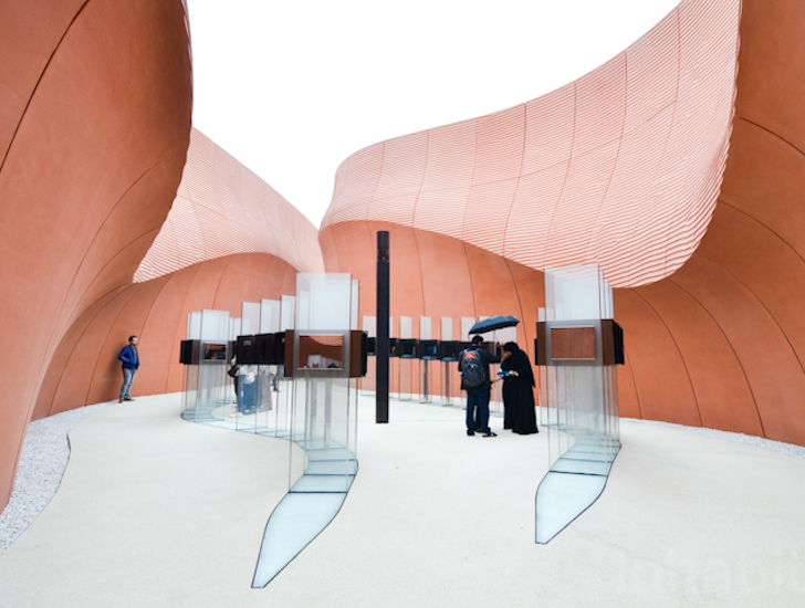 Milan Expo UAE Pavilion — Augmented reality animatronics — 2015